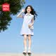 名創優品（MINISO）名創優品女童夏裝套裝2026新款洋氣大童衣服氣質獨特兒童連衣裙