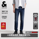 杰克·瓊斯（JACK&JONES）26年春夏季牛仔褲男裝901修身彈力潮流水洗牛仔休閑褲子品牌男褲 E42中牛仔藍(lán) 32 175 W32/L32