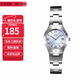 卡西歐（CASIO）指針系列防水時尚簡約石英學生表女士手表情人節禮物送女友 鋼帶LTP-1241D-2A