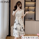 菲思蜜（Feisimi）輕奢品牌2026夏季連衣裙女裝新款今年最流行的衣服高級感顯瘦裙子 圖片色 L