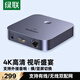 綠聯手機無線投屏4K高清視頻同屏器HDMI傳輸接收器適用蘋果華為小米手機電腦接電視顯示器投影儀25480