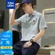 唐獅（TonLion）2026夏季新款polo衫男士短袖通勤簡(jiǎn)約百搭寬松有翻領(lǐng)t恤ins潮