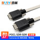 百翼 工業(yè)級 CameraLink Mini電纜工業(yè)相機線纜SDR/SDR拖鏈POCL供電Dalsa POCL SDR-SDR 2米