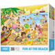 VOX 福思兒童拼圖200片 幼兒認知早教玩具5-6-7歲男女孩六一節禮物 夏日海灘VD200-03