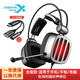 西伯利亞（XIBERIA） S21游戲耳機頭戴式7.1聲道不求人吃雞電競耳麥筆記本電腦耳機帶麥克風(fēng) S21 二代電腦版+OTG手機平板充電轉接器