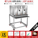 宸溪烤魚爐商用燃?xì)庖夯瘹鉄o煙碳烤魚機(jī)不銹鋼全自動(dòng)智能電烤魚箱 2魚燃?xì)鉅t（不帶熄火保護(hù)）