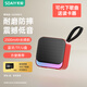 索愛（soaiy）C16藍牙音箱迷你便攜式插卡u盤廣場舞音響無線小型音樂播放器低音炮高音質大音量隨身聽防摔收款 sd16尊享版帶內存卡【代下歌曲】