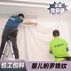 文宜2025高精密墻布無(wú)縫全屋臥室客廳素色墻紙奶油背景灰色壁布包安裝 色織羅錦紋-嬰兒粉 191-N20