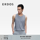 ERDOS 早春套衫絨毛混紡圓機寬松薄款男坦克背心針織衫 鋁灰 L 175/96A