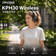 KOSS高斯 KPH30 Wireless 頭戴式高品質藍牙復古耳機 麥克風線控 無線/有線兩種模式 音樂游戲網課耳麥 黑色