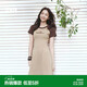 森馬（Semir）[連衣裙合輯]松弛感連衣裙女夏季繡花圓領(lǐng)簡約針織裙氛圍感印花裙 G款-咖色調(diào)00355 M