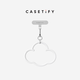 CASETIFY Cloud系列  云朵款果凍手機(jī)腕帶 棉云白  適用于iPhone全系列手機(jī)配件手機(jī)飾品 棉云白