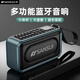 山水（SANSUI）無線藍牙音箱插卡高音質戶外家用便攜式小音響FM調頻電臺老年人收音機隨身聽播放器V61 寶石藍
