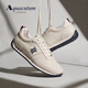 雅格獅丹（Aquascutum）男鞋2026新款透氣休閑運動鞋百搭阿甘鞋男士軟底鞋子男 白色 40