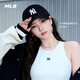 MLB帽子男女款棒球帽軟頂鴨舌帽運動帽KARINA同款3ACP6601N-50BKS-F