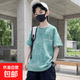 兒童夏季新款半袖上衣男童夏天韓版短袖T恤中大童潮流夏裝款t JHP-X03【綠色】 160