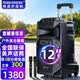 特美聲SL15-31戶外舞臺大功率廣場舞音響移動便攜式拉桿商用會議音箱無線藍牙大音量K歌擴音雙話筒麥克風 12寸標配+2支無線話筒+大禮包