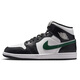 Jordan 男休閑鞋AIR JORDAN 1 MID經典中幫板鞋運動鞋DQ8426-004黑41