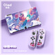 似畫中人 任天堂switch oled新款TPU磨砂保護套浮雕彩繪打印分體式軟殼Switch保護殼 星之卡比冰雪