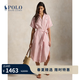 Polo Ralph Lauren 拉夫勞倫 女 26夏條紋亞麻短袖襯衫式連衣裙RL27996 100-多色 XS (2)