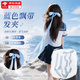 沐芊 飄帶蝴蝶結(jié)法式超仙氣質(zhì)絲帶發(fā)夾女2026水手服海邊超長(zhǎng)飄帶發(fā)夾 藍(lán)色20*100cm【鴨嘴夾】