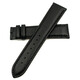 尊耀（zunyao）代用摩凡陀表帶 博物館系列0606180/0606179男女款原裝牛皮蜥蜴紋 黑色 寬度A=21mmB=18mm不含表扣