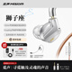 覓聲獅子座有線HiFi耳機入耳式typec接口圓孔聲卡帶麥電腦電競游戲 3.5mm帶麥克風-贈星云聲卡