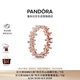 潘多拉（PANDORA）炫目雛菊戒指玫瑰金色植物花卉時尚個性生日禮物送女友
