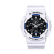 卡西歐（CASIO）手表男 g-shock自動(dòng)背光迷彩風(fēng)大表盤(pán)雙顯防水防震運(yùn)動(dòng)男表石英表 奧利奧GA-100B-7A