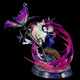 鬼滅之刃GK雕像猗窩座戀雪手辦彌豆子蝴蝶忍動漫手辦禮物周邊玩具 魔方蝴蝶忍粉色（高約33cm）