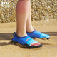 Kocotree兒童沙灘襪鞋男童女童溯溪鞋海邊潛水防滑防割寶寶游泳浮潛鞋 深海大鯊魚(yú) 26/27：建議4-5歲