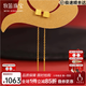 牧笛（MUDI）足金999方糖耳線黃金磨砂小方形耳飾輕奢24K金耳環流蘇長款送女友 足金小方糖耳線【送品牌禮盒】【重約0.71g】