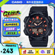 卡西歐（CASIO）大眾指針系列數(shù)字雙顯世界時(shí)間運(yùn)動(dòng)休閑男表AEQ-110W-1A2VDF七夕