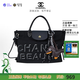 香奈兒（CHANEL）[定制包]頑物派對帆布小狗輕奢極簡甜美精致少女心約會禮物 黑色 （禮袋裝）