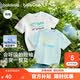 巴拉巴拉童裝兒童短袖t恤男童女童上衣2026新衣服夏裝速干潮酷中大童純棉