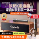 金運（KINYO）【行業TOP】家庭ktv唱歌全套設備K歌麥克風音響一體機家用卡拉ok電視點歌功放藍牙音箱帶系統V1pro