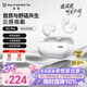 SoundPEATS泥炭CC Pro 無線耳夾式藍牙耳機開放式快充雙磁定制大動圈云感舒適佩戴運動耳機適用蘋果華為 白色