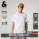 杰克·瓊斯（JACK&JONES）26年男裝新款【涼感】短袖T恤男士簡約純色透氣打底耐洗半袖 A06本白色 常規 M （175）