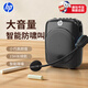 惠普（HP）LS261SE小蜜蜂擴音器教師專用藍牙音箱音響小喇叭TF卡U盤錄音麥克風戶外導游便攜式教學Type-c 黑