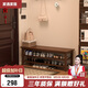 家逸實(shí)木換鞋凳鞋柜北歐家用鞋凳式鞋架進(jìn)門(mén)口可坐穿鞋凳玄關(guān)試鞋凳子