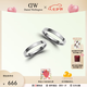 丹尼爾惠靈頓（DanielWellington）[七夕情人節禮物]dw情侶對戒經典銀色情侶戒指送男友 戒指一對，尺碼聯系客服備注