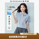 佐丹奴短袖polo衫女裝夏季新款黑科技涼感抗菌娃娃領(lǐng)上衣13316207
