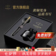 派克（PARKER）七夕禮物鋼筆墨水筆高端商務送禮定制刻字節日畢業禮物成人禮練字筆紀念品獎品文具金屬筆熱門商品 威雅XL黑金夾墨水筆+大墨水禮盒（定制刻字）