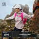 KOLON SPORT/可隆風脊石墨烯軟殼夾克 女子戶外透濕防潑水防風外套 LKJK6WNT02-LP 淺粉色 M 165/88A