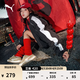 彪馬（PUMA）馬年限定款面包鞋滑板鞋男女新款夏季休閑板鞋PARK406668 駝色-米白色-紅色-01 40