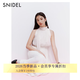 SNIDEL連衣裙女26春夏新品時尚優(yōu)雅純色無袖收腰百褶長裙SWFO262313 象牙白 M
