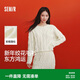 森馬（Semir）紅色毛衣女短款寬松粗絞花毛衫26年騏驥紅針織打底衫109126107002