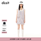 DZZIT【爆款補單】花包小香裙地素夏季粗花呢小香風吊帶背心連衣裙 花色（批次2） XS