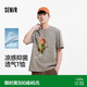 森馬（Semir）涼感T|瘋狂動物城短袖T恤男夏季抑菌印花寬松針織衫101325100170