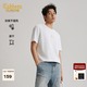 卡賓（CABBEEN）【中國(guó)風(fēng)立體窗花】短袖T恤男涼感抗菌柔軟天絲棉2026春季速干T恤 米白色12 L /175/50